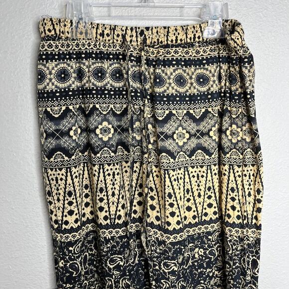 Urban Outfitters Staring at Stars High Rise Bohemian Palazzo Pants Size Med - Picture 6 of 14